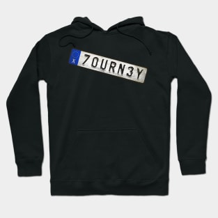 70URN3Y Car license plates Hoodie